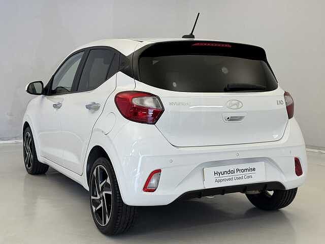 Hyundai I10 1.0 Premium 5dr Auto [Nav] White