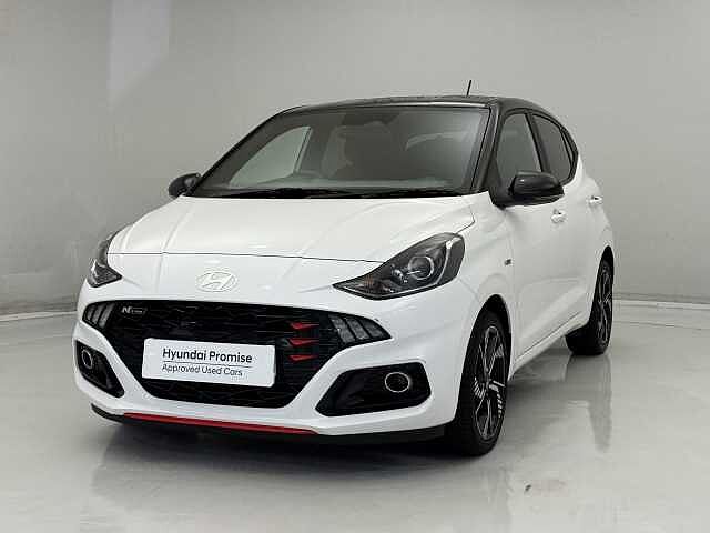 Hyundai I10 1.0T [90] N Line 5dr [Nav] White