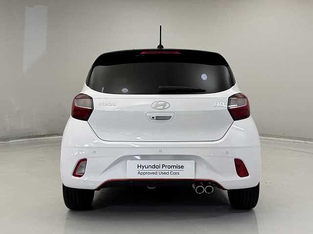 Hyundai I10 1.0T [90] N Line 5dr [Nav] White