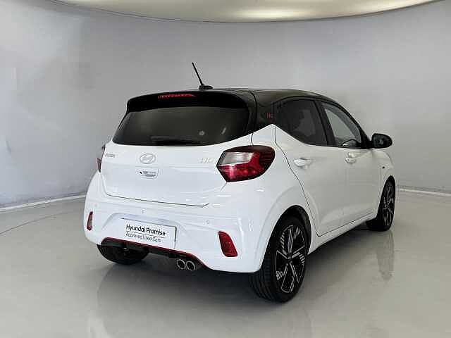 Hyundai I10 1.0T [90] N Line 5dr [Nav] White
