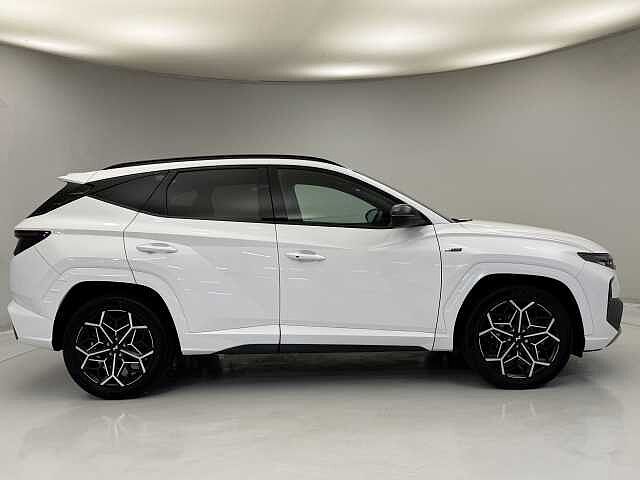 Hyundai TUCSON 1.6 TGDi Hybrid 230 N Line 5dr 2WD Auto White