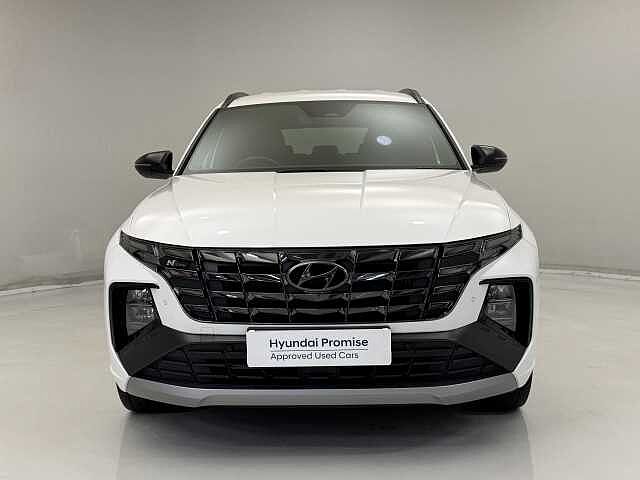 Hyundai TUCSON 1.6 TGDi Hybrid 230 N Line 5dr 2WD Auto White