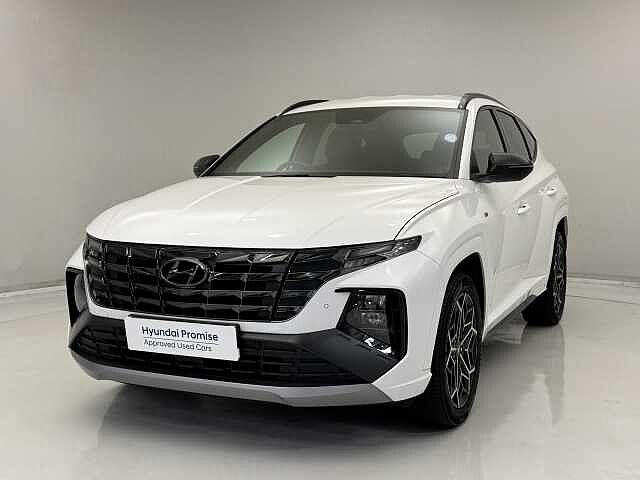 Hyundai TUCSON 1.6 TGDi Hybrid 230 N Line 5dr 2WD Auto White